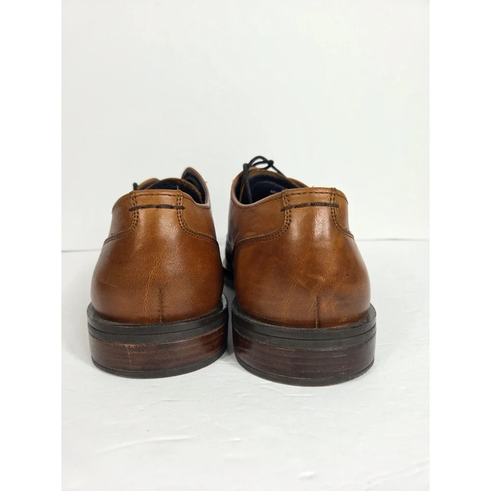 Cole Haan Grand Os Lenox Hill Cap Toe Shoe Oxford Lace Up Tan Brown Men 13 M